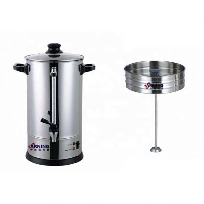 China Hotel 6.8L Coffee urn/ Home Used/ Stainless Steel Water Boiler Double Wall for sale