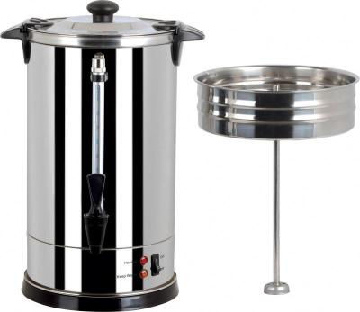 China Restaurants Hot Stainless Steel Water Boiler Tea Dispenser Coffee Percolator Machine Free Standing for sale