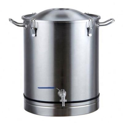 China Large Diameter (310mm) Stainless Steel Home Brew Fermenter Micro Beer Brewery Equipment Fermenting Beverage for sale