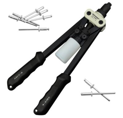 China Carbon Steel & Heavy Duty Aluminum Alloy Hand Riveter Rivet Gun Tool For 4.8mm Stainless Steel Blind Rivets for sale