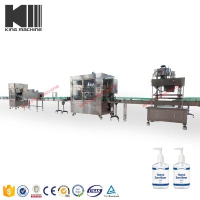 China Automatic King Hand Sanitizer Filling Machine Beverage Machine For Plastic Bottle for sale