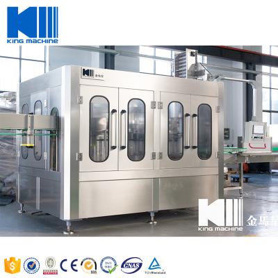 China Automatic Beverage 3 In 1 Water Filling And Capping Machine For Pet Bottle for sale