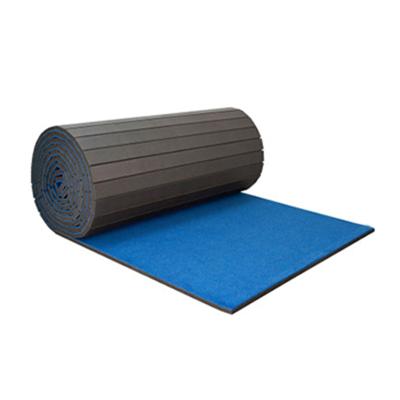 China Eco - Friendly Rolled Martial Arts Roll Out Rolling BJJ Tatami Mat For Sale for sale