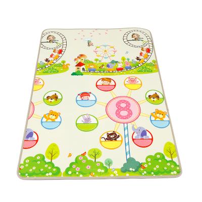 China Eco-friendly.anti-slip.water-proof Non-Toxic Foam Baby Play Mat XPE Rolling Playmat Portable Waterproof PE Baby Care Foam Play Mat for sale