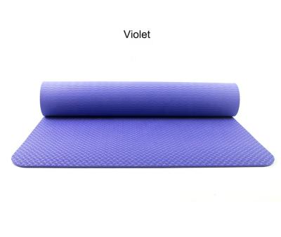 China Black Purple Pink Fitness Mat 3-5mm Yoga Foam Tape Red White Silk Waterproof Washable Durable Bag Anti-Slip for sale