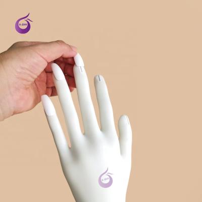 China Professional Hot Sale Silicone Hand Nail Eco-friendly Practice Hand For Training School for sale