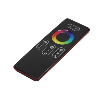 China HOT Shockproof RGB LED Controller 12V 24V 18A 24A Touch Screen 2.4g RF 5050 2835 RGB RGBW LED Strip Light Remote Controller for sale