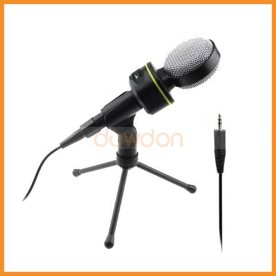 China Condenser Wired Mini Multimedia Computer Plastic Professional Karaoke Desktop Microphone for sale