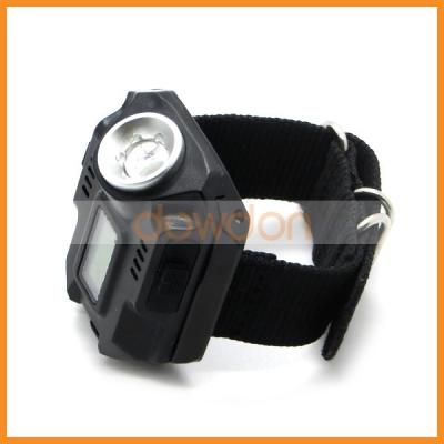 China Camping Torch USB Flashlight Q5 LED Wristwatch Charging Model for sale