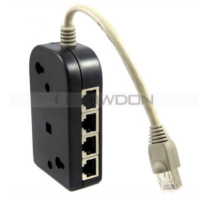 China audio & RJ45 Splitter 8 Pors RJ45 ISDN Video Converter Connector for sale