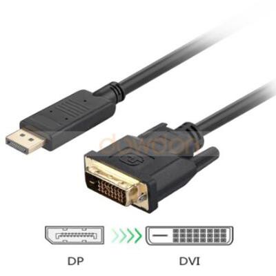 China COMPUTER 1.8M Displayport to DVI-D Cable DP to Dual DVI Link Cable for sale