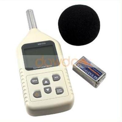 China Handheld Digital Sound Level Meter Noise Decibel Tester Home Office Noise Detector 1/2 Inch for sale