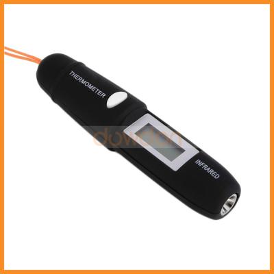 China Household Mini Pocket Pen Non-Contact Type LCD Digital IR Infrared Thermometer for sale