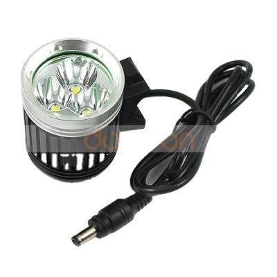 China Wholesale Aluminum Alloy 3600LM 3 XM-L T6 LED Headlight Bicycle Front Clip Light for sale