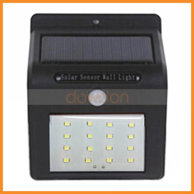 China Outdoor Garden 16 LED Sensor Auto On Solar Garden Light Motion Lamp for sale