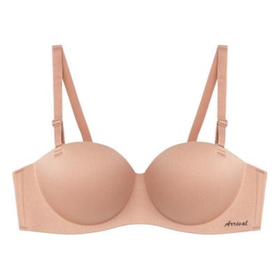 China Viable women's baseless anti-lightning thick bra without traces and comfortable small chest underwear women for women for sale