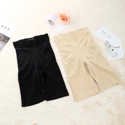 China Abdomen Lift Antibacterial Seamless Postpartum Waist High Waist Anti-Slip Safety Non-Slip Pants 5 Points for sale