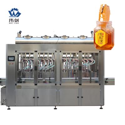 China Honey Filling Liquid Filling Machine 4000BPH Hand Automatic Liquid Gel Shampoo Machine Filling Machine for sale