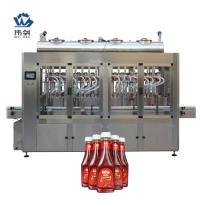 China Factory price automatic filling machine for honey jam butter yogurt drink cream filling machine 4000BPH for sale