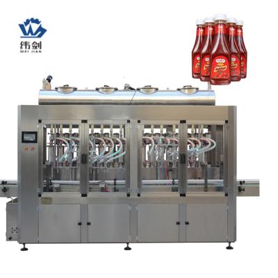 China 4000BPH Automatic Sauce Filling Machine Honey Filling Machine Liquid Filling Machine for sale