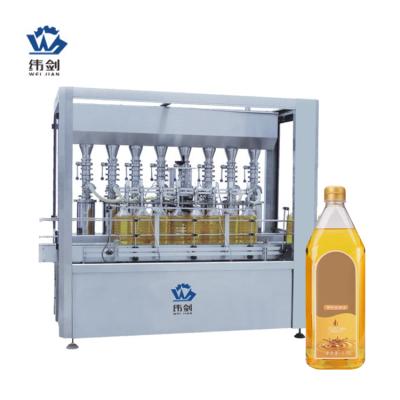 China High Accuracy Automatic Food Bottles Liquid Product Filling Filling Machine Oil Liquid Filling Machine for sale