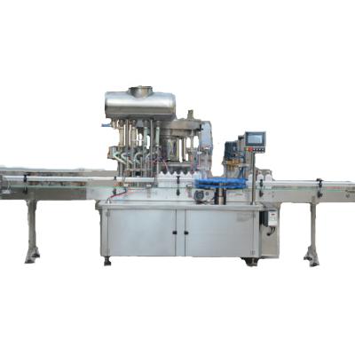 China Plugging and Capping Machine 100ml 200ml 300ml 400ml 500ml Automatic Food Bottle Filling Machine for sale