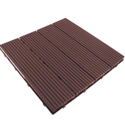 China Easy Install Greenland Wood Plastic Composite Decking 300*300wood fiber+HDPD Box Outer Layer for sale