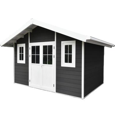 China Easily Assembled E2843 4M*3M Shed Storage Garden Tools Various Sizes Outdoor Shed Storage Custom Design Bike Storage Shed for sale