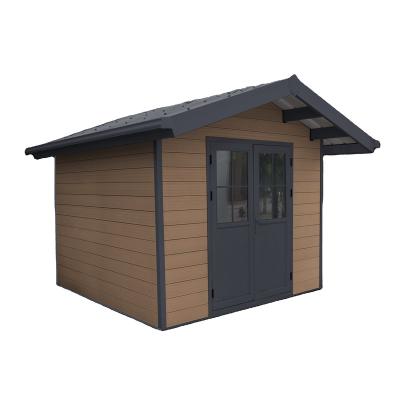 China Easily Assembled E2833 3M*3M Custom Outdoor Storage Shed Garden Tool House Garden Easy Assemble Waterproof Storage Shed for sale