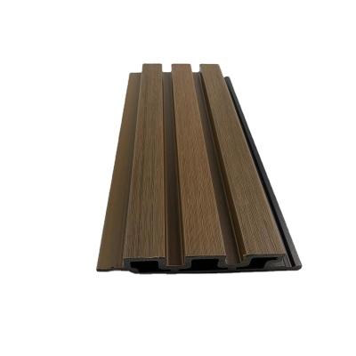 China Waterproof/eco-friendly/UV-resistant/anti-water/non-slip/easy install new coextruded composite water proof wood cladding wpc wall cladding exterior for sale