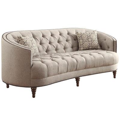 China Wholesale High Quality Modern American Luxury Ornate Chesterfield Ornate C Shaped Sofa Sofas Living Room Furniture for sale