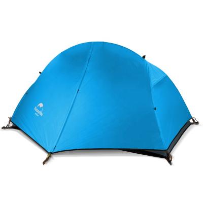 China Diagonal tying type naturehike nature hike man tent waterproof camping tent one double house outdoor aluminum pole for sale