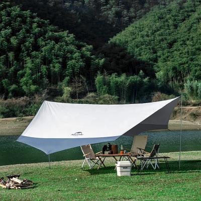 China Naturehike Hexagon Canopy Tarp Tent Outdoor Camping Tent Beach Sun Shade Straight Tethering Type UPF 50+ for sale