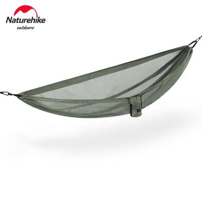 China Summer Naturehike Adult Outdoor Icy Breathable Cobweb Mesh Double Hammock for sale