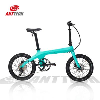 China Carbon fiber C20 36V model 7AH 250W 20inch with high speed carbon fiber battery seatpost foldable electric bike for sale