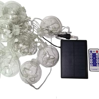 China Outdoor Solar Decor String Lights, 108 LED Wishing Ball Lights with 8