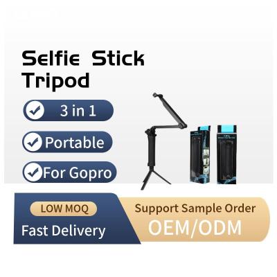 China Meilike g006 Portable Monopod Stabilizer Fold To Go 3 Inch Pro Mini Flexible Tripod Selfie Sticks 1 Cell Phone Smart Camera for sale