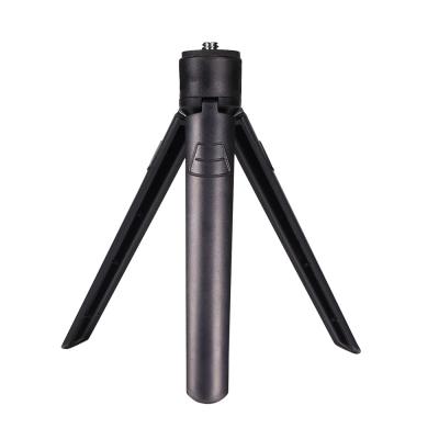 China Meilike PORTABLE A004 Mini Desktop Handle Tripod For Instant Portable and Action Camera Table Mini Black Mobile Phone Tripod Rng Light for sale