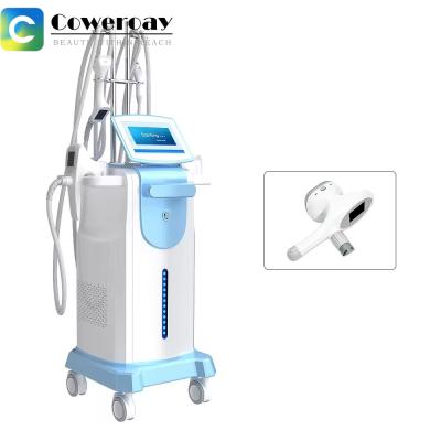 China Laser RF Velashape Slimming Machine Face Lifting Fat Reduction Machine 4 Handles for sale