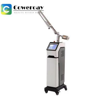 China 10600nm Fractional Co2 Laser Beauty Machine 60W Pigment Removal Face Lifting for sale