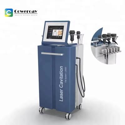 China 6 In 1 Body Slimming Machine 650nm Lipo Laser RF Cavitation Vacuum Machine 40k for sale