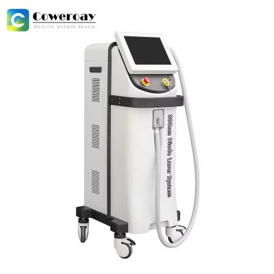 China 808nm Wavelength Diode Laser Hair Removal Machine 1200W Germany Alexandrite Laser for sale