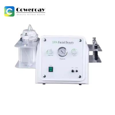 China Stainless Steel Hydrafacial Beauty Machine 150W Diamond Microdermabrasion Facial Machine for sale