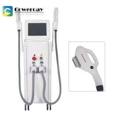 China Two Handles IPL Opt Intense Pulsed Light Hair Removal Device For Skin Rejuvenation for sale