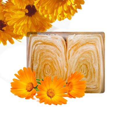 China Private Label Calendula Natural Organic Deep Cleansing Handmade Soap Cleaning/Whitening/Nourish for sale