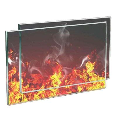 China Supermarket Low Price Fire Proof Glass Fire Resistant Glass Wall For Window Door for sale