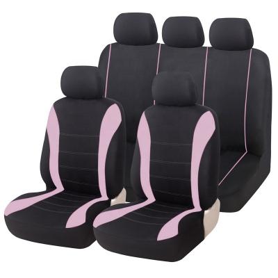 China Lightweight car seat covers Turkey pink car seat cover for Mazda 3 2008 full car seat cover 5 set for sale