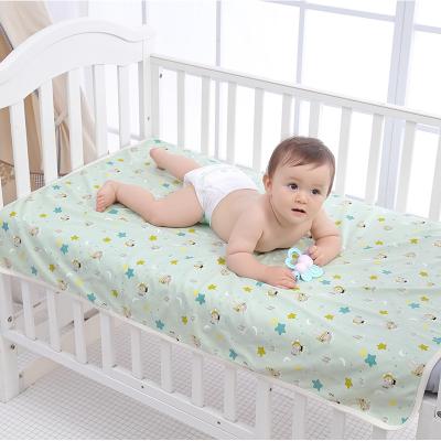 China Portable Urine Mat Baby Reusable Diaper Changing Comfortable Waterproof Washable Pad For Home And Travel for sale