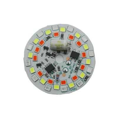 China INGAN GuZhen Customized Led PCB Board OEM Around 44mm RGB Led Bulbs Light DOB Led PCB Board for sale