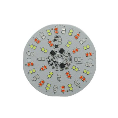 China INGAN China Manufacture Circuit Board Led Aluminum Round PCB Diameter 80mm Square DOB For Led Flood Light /bulbs 9w 12w 15w AC 85 - 265 for sale